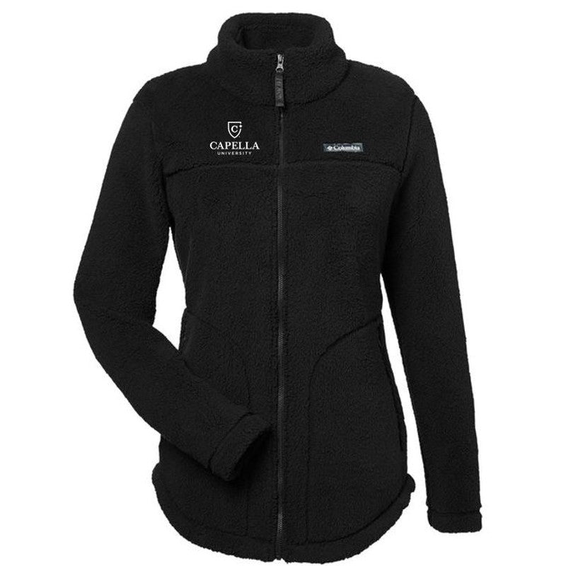 Columbia Ladies' West Bend Sherpa Full-Zip Fleece Jacket - Black