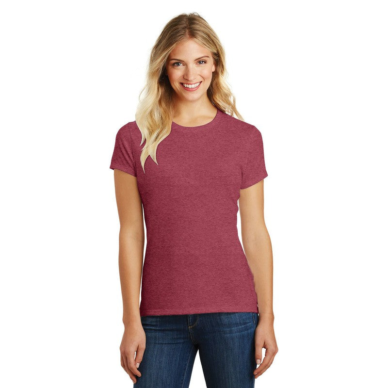 NEW District ® Women’s Perfect Blend ® Tee - Heathered Red