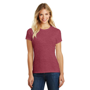 District ® Women’s Perfect Blend ® Tee - Heathered Red