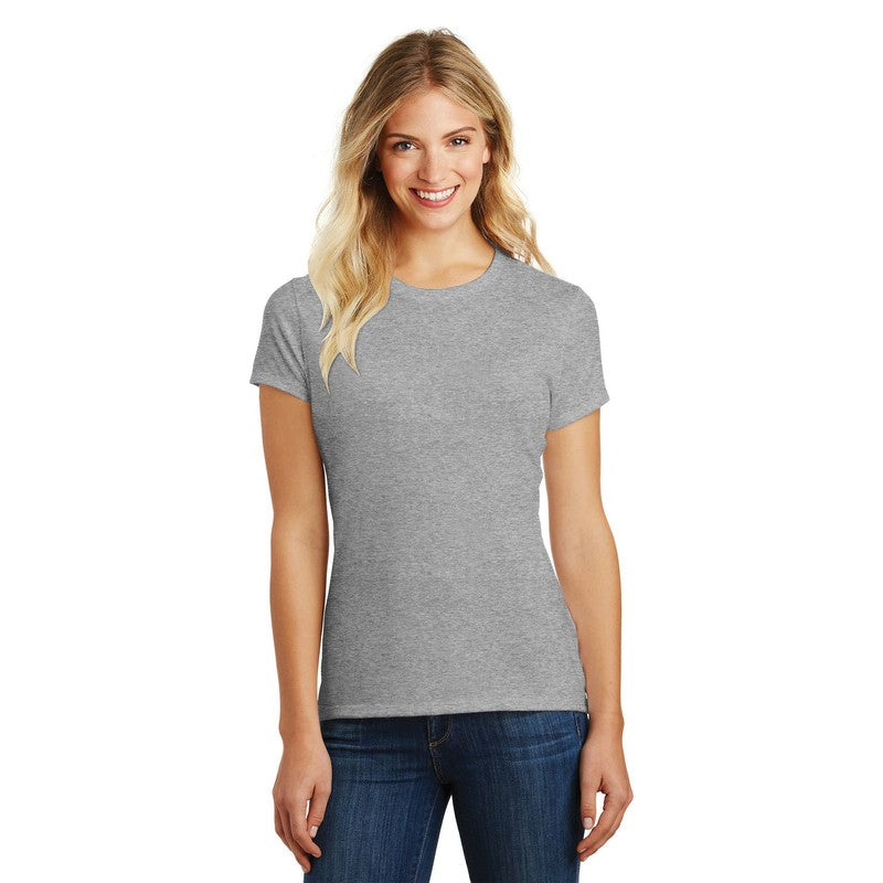 NEW CAPELLA District ® Women’s Perfect Blend ® Tee - Light Heather Grey