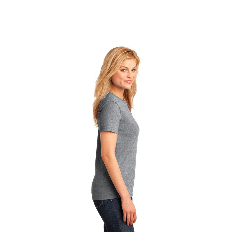 CAPELLA Port & Company® Ladies Core Cotton Tee - Athletic Heather