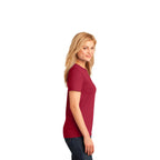 CAPELLA Port & Company® Ladies Core Cotton Tee - Red
