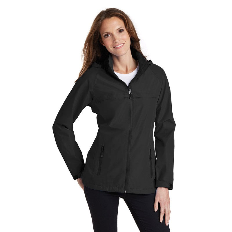 NEW CAPELLA Port Authority® Ladies Torrent Waterproof Jacket - Black