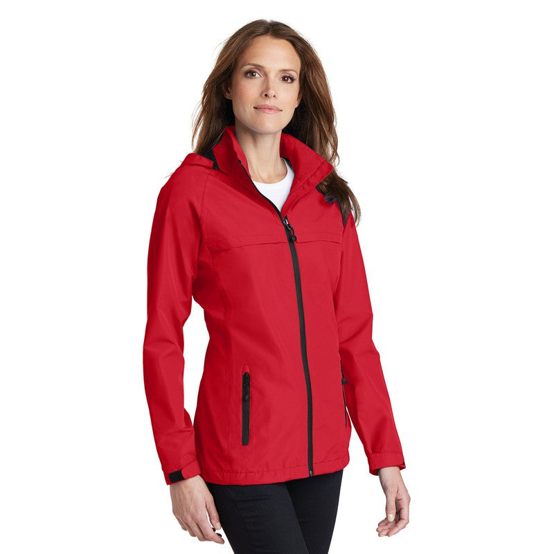 NEW Port Authority® Ladies Torrent Waterproof Jacket - Engine Red