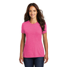 Load image into Gallery viewer, District ® Women’s Perfect Tri ® Tee - Fuchsia Frost