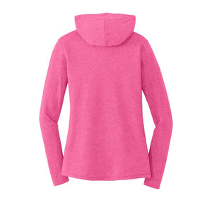 District ® Women’s Perfect Tri ® Long Sleeve Hoodie - Fuchsia Frost