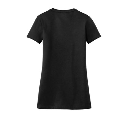 CAPELLA New Era® Ladies Heritage Blend V-Neck Tee - Black