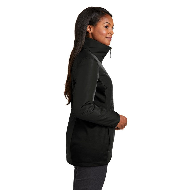 Ladies retail black insulated jacket