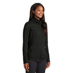 CAPELLA Port Authority ® Ladies Collective Smooth Fleece Jacket - Deep Black