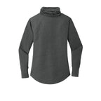 CAPELLA New Era ® Ladies Sueded Cotton Blend Cowl Tee - Black Heather