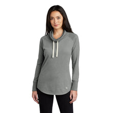 Load image into Gallery viewer, New Era ® Ladies Sueded Cotton Blend Cowl Tee - Shadow Grey Heather