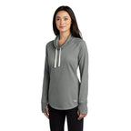 CAPELLA New Era ® Ladies Sueded Cotton Blend Cowl Tee - Shadow Grey Heather