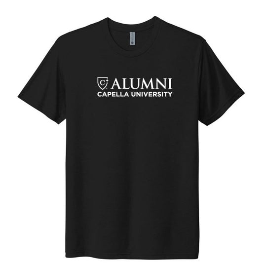 CAPELLA ALUMNI Unisex Tri-Blend Tee - Solid Black