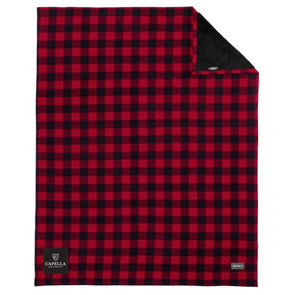 NEW CAPELLA Eddie Bauer® Woodland Blanket - Radish Black