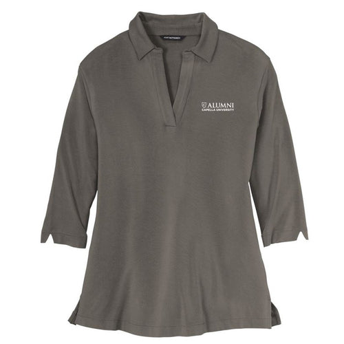 CAPELLA ALUMI Ladies Luxe Knit Tunic - Sterling Grey