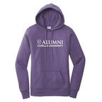CAPELLA ALUMNI Ladies Core Fleece Pullover Hooded Sweatshirt - Purple