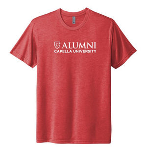 CAPELLA ALUMNI Unisex Tri-Blend Tee - Vintage Red