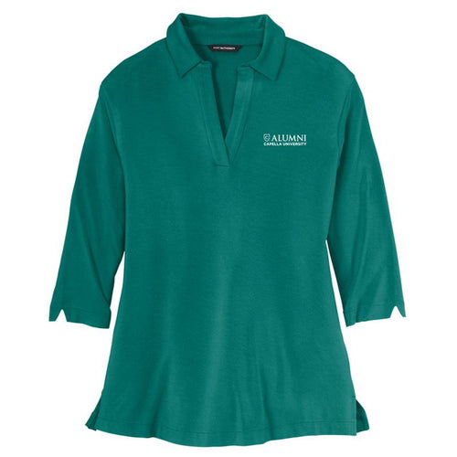 CAPELLA ALUMI Ladies Luxe Knit Tunic - Teal Green