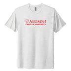 CAPELLA ALUMNI Unisex Tri-Blend Tee - Heather White