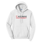 CAPELLA ALUMNI MEN'S Core Fleece Pullover Hooded Sweatshirt - White
