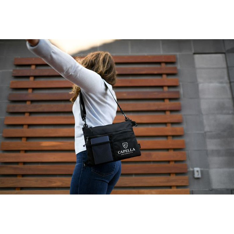 CAPELLA Remmy Convertible Sling Bag - Black