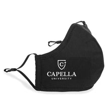 Load image into Gallery viewer, Capella Reusable Face Mask - BLACK