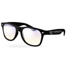 Load image into Gallery viewer, CAPELLA Blue Light Blocking Retro Glasses - Black