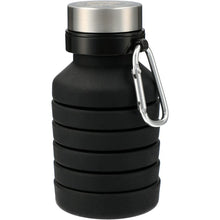 Load image into Gallery viewer, Zigoo Silicone Collapsible Bottle 18oz - BLACK