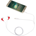 CAPELLA Wired Earbuds with Multi-Tips - RED