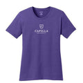CAPELLA Port & Company® Ladies Core Cotton Tee - Purple