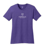 CAPELLA Port & Company® Ladies Core Cotton Tee - Purple