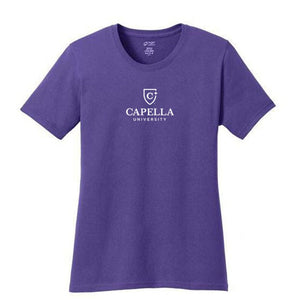 Port & Company® Ladies Core Cotton Tee - Purple