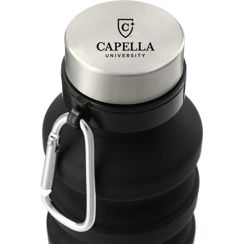 Zigoo Silicone Collapsible Bottle 18oz - BLACK