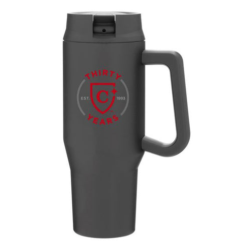 CAPELLA THIRTY YEAR HANDLE MUG - BLACK - PRE-ORDER ONLY - This PRODUCT SHIP FEBRIARY 26th