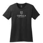 CAPELLA Port & Company® Ladies Core Cotton Tee - Jet Black