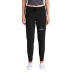 CAPELLA Sport-Tek ® Ladies PosiCharge ® Tri-Blend Wicking Fleece Jogger - Black Triad Solid