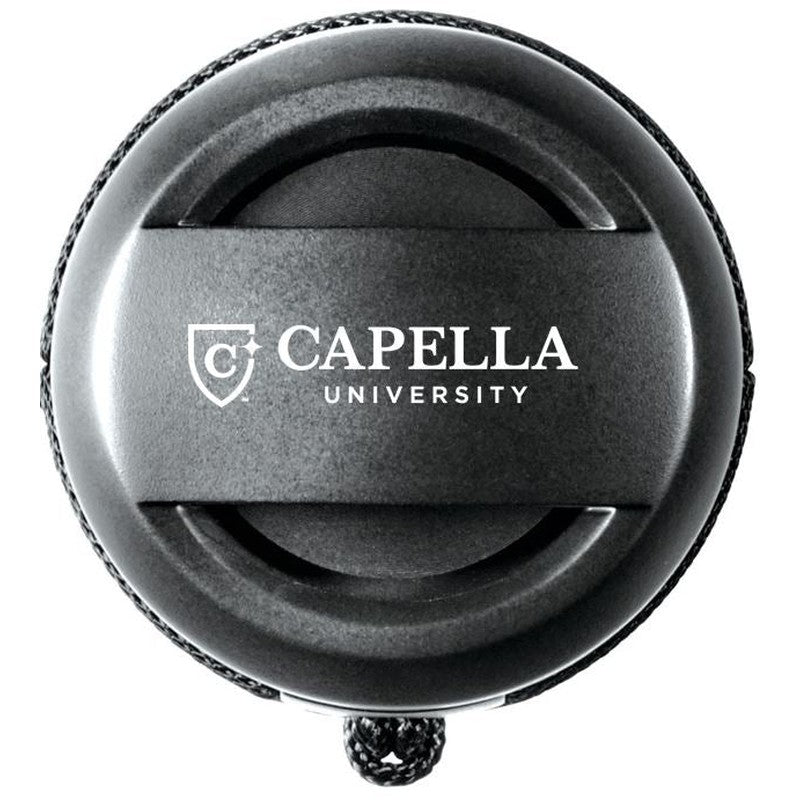 NEW CAPELLA Rugged Fabric Outdoor Waterproof Bluetooth Speaker - BLACK